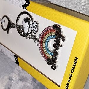 Peanuts Snoopy Rainbow Bag Charm Fob Ta Rt TL